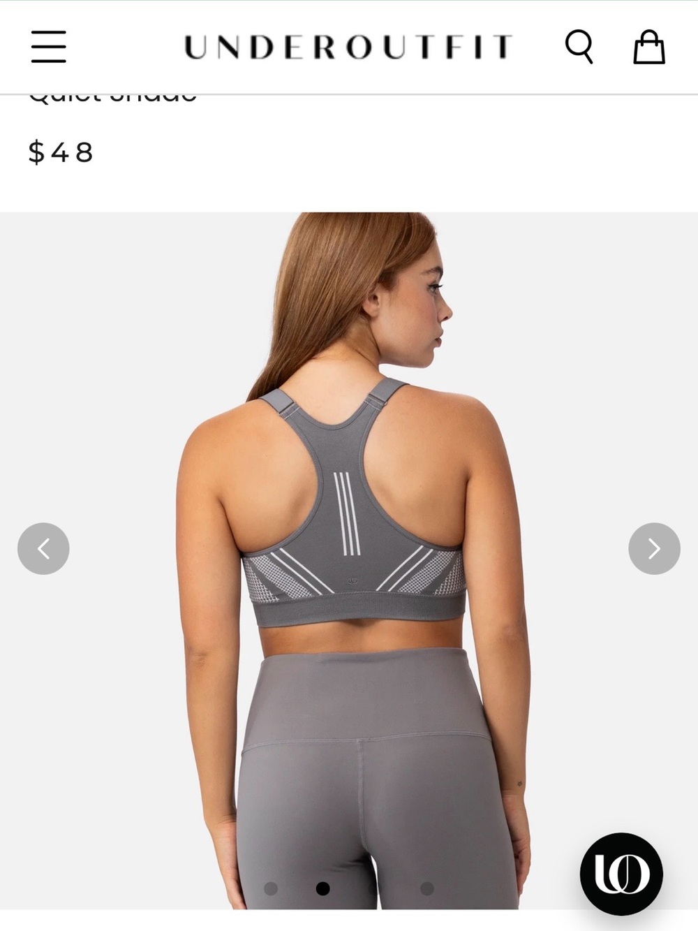 Underoutfit brand- Women’s Black Wireless Support Bra-2XL - Picture 2 of 5